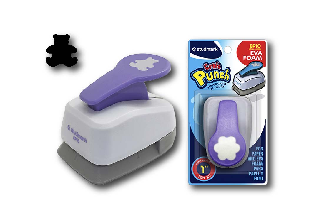 PERFORADOR DE FOMI 1" OSO MANUALIDADES